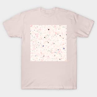 Tiny Terrazzo Texture I. T-Shirt